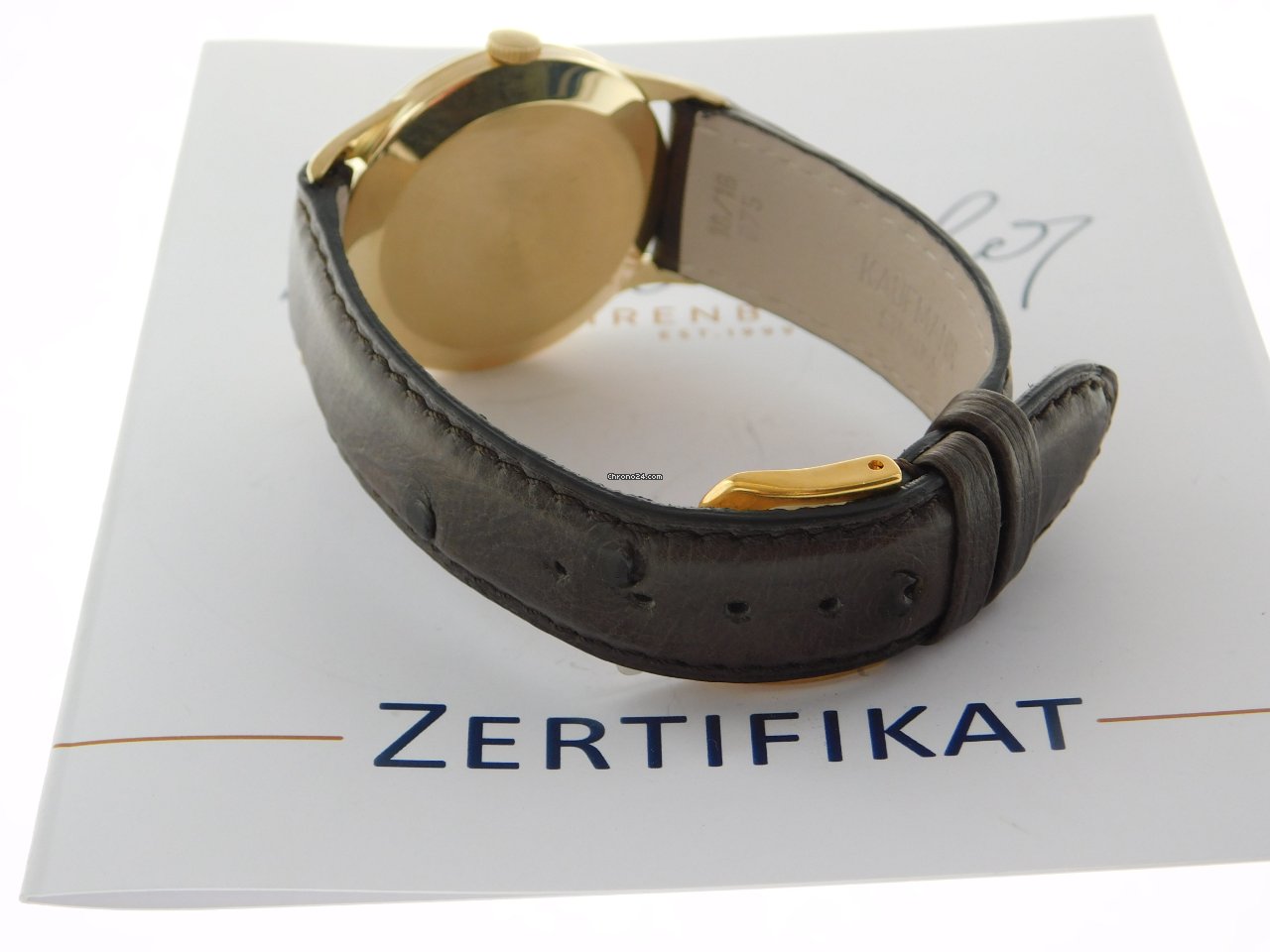 IMG_9081 IWC Mens watch Unisex Automatic Yellow gold 807 A Replica 4