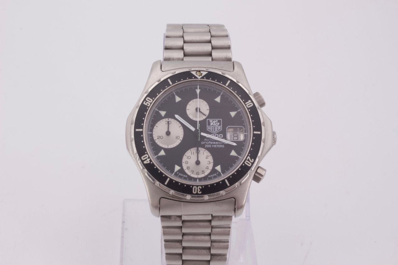 IMG_9081 TAG Heuer 2000 Mens watch Unisex Automatic Steel 173.006 Replica 4