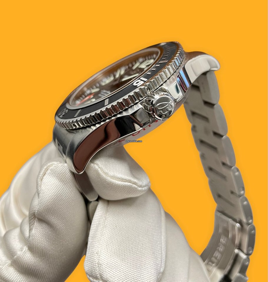 IMG_9081 Breitling Superocean 44 Mens watch Unisex Automatic Steel A17367D71B1A1 Replica 4