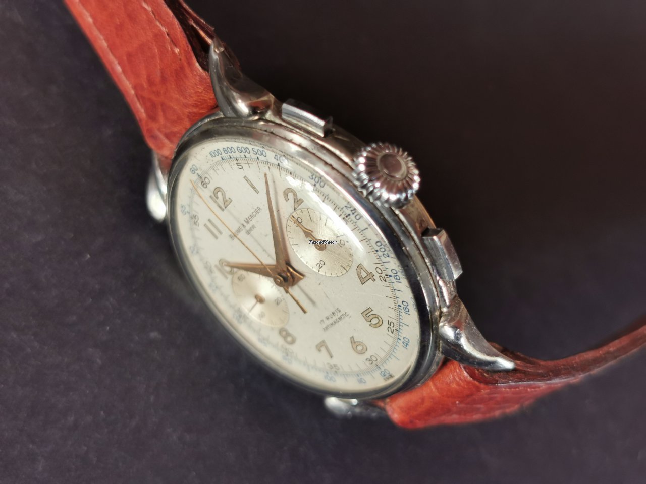 IMG_9081 Baume & Mercier Mens watch Unisex Manual winding Steel 825 Replica 4