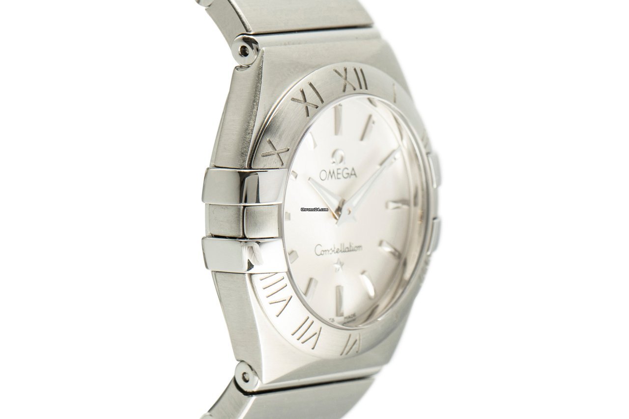 IMG_9081 Omega Constellation Quartz Womens watch Quartz Steel 123.10.27.60.02.001 Replica 4