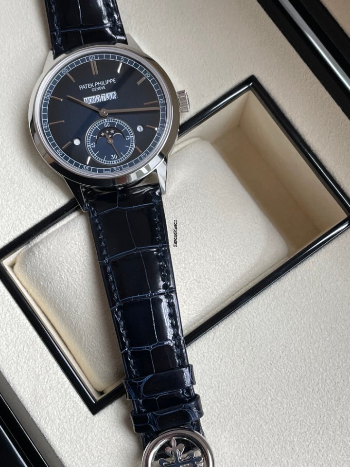 IMG_9081 Patek Philippe Perpetual Calendar Platinum 5236P-001 Replica 4