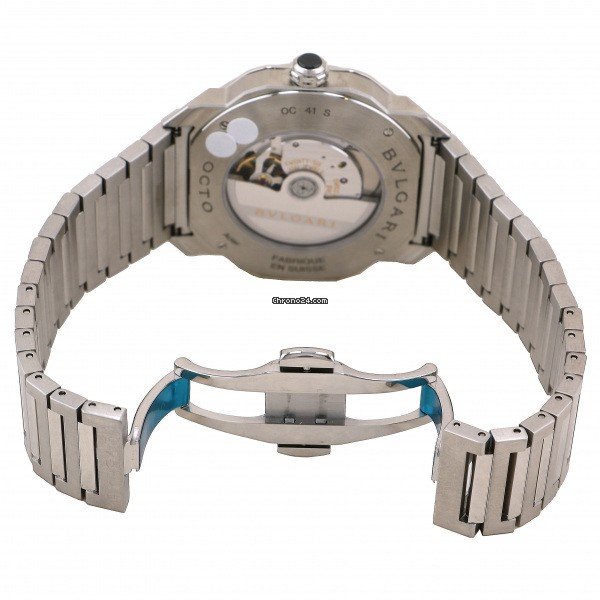IMG_9081 Bulgari Automatic Steel 102856 OC41C3SSD Replica 4
