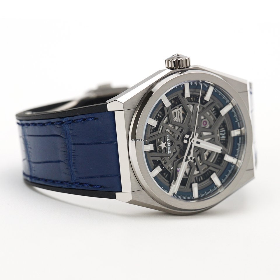 IMG_9081 Zenith Defy Mens watch Unisex Automatic Titanium 95.9000.670 78.R584 Replica 4
