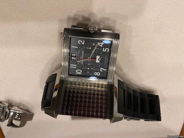 IMG_9081 Jaeger-LeCoultre Reverso Squadra World Chronograph Mens watch Unisex Automatic Titanium Q702T670 Replica 4