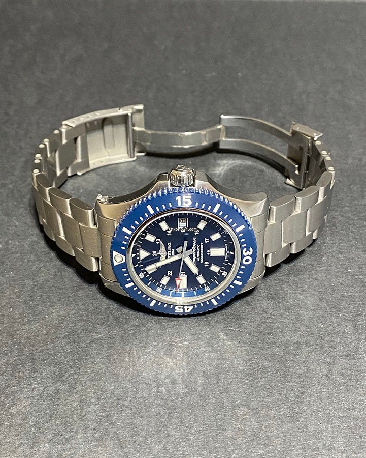 IMG_9081 Breitling Superocean 44 Mens watch Unisex Automatic Steel Y1739316 C959 162A Replica 4