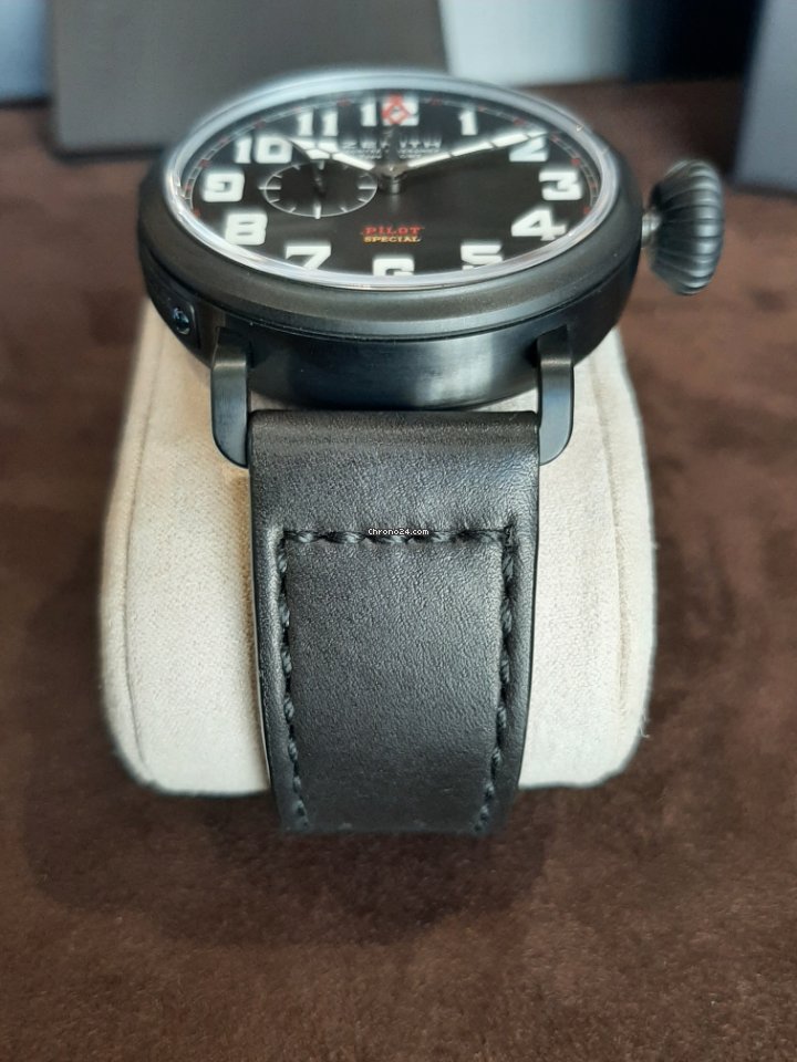 IMG_9081 Zenith Pilot Type 20 GMT Mens watch Unisex Automatic Titanium 96.2430.693 21.C703 Replica 4