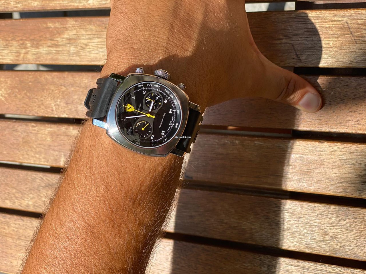 Panerai Ferrari Mens watch Unisex Automatic Steel FER00008 Replica 4