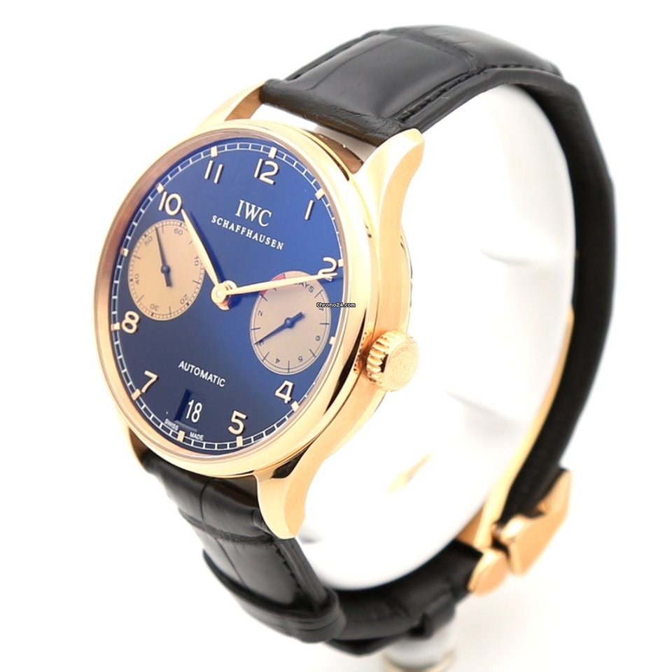 IMG_9081 IWC Portuguese Automatic Mens watch Unisex Automatic Rose gold 500121 Replica 4
