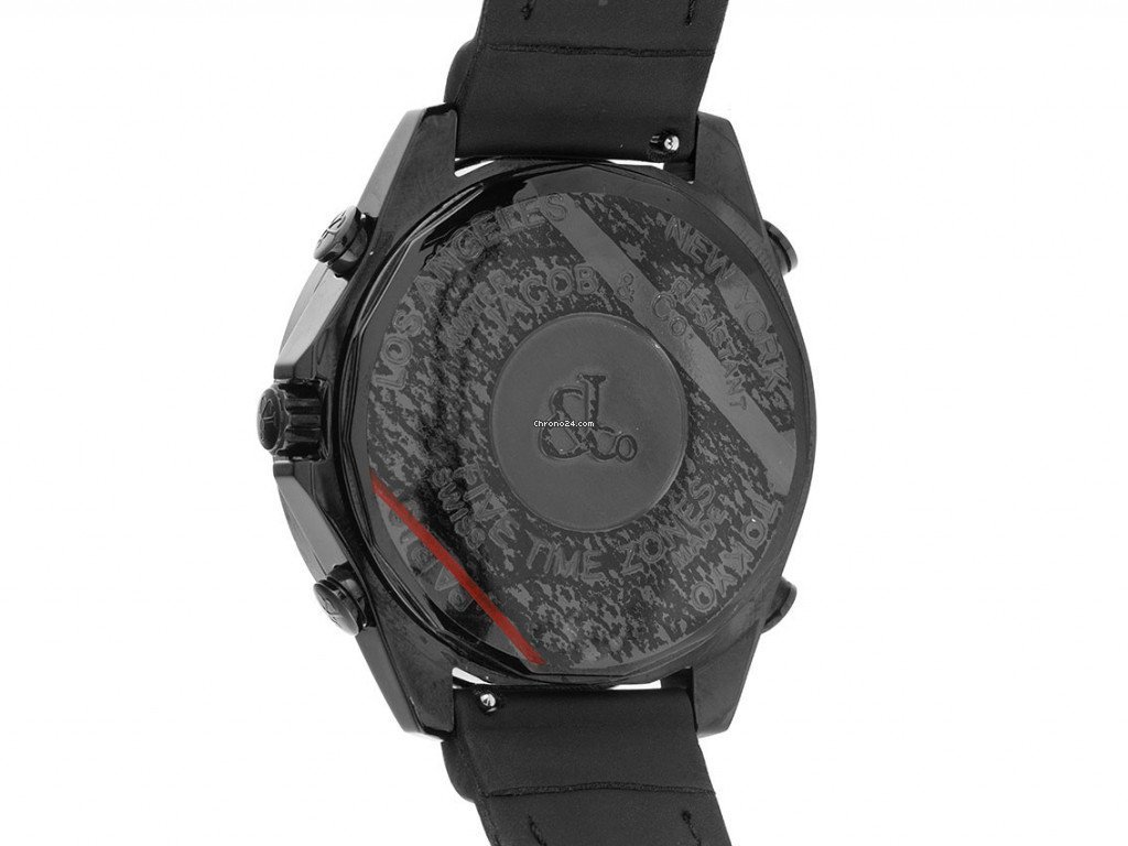 IMG_9081 Jacob & Co. Five Time Zone Mens watch Unisex Quartz Steel 5U1W9279 Replica 4