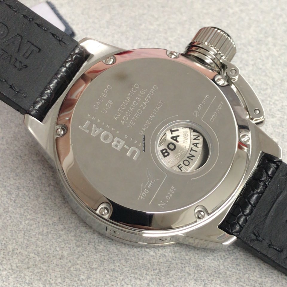 IMG_9081 U-Boat Classico Womens watch Automatic Steel 7077 Replica 4