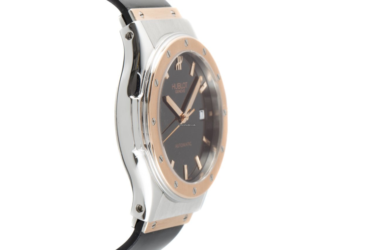 IMG_9081 Hublot Classic Fusion 45, 42, 38, 33 mm Mens watch Unisex Automatic Gold Steel 1915.7 Replica 4
