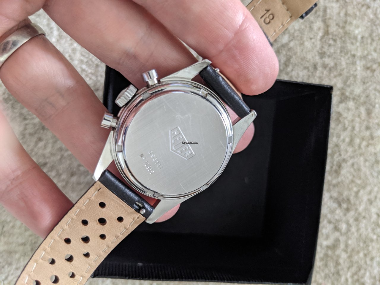 IMG_9081 TAG Heuer Carrera Mens watch Unisex Manual winding Steel CS3111 Replica 4
