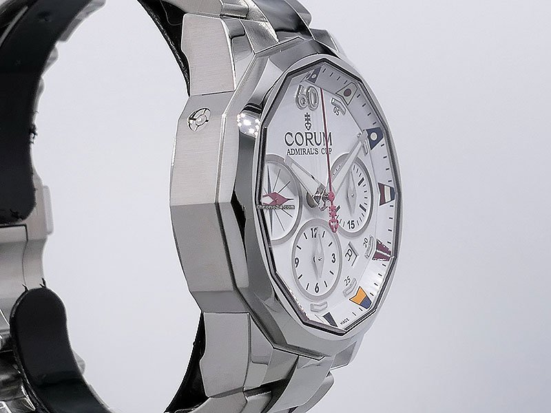 IMG_9081 Corum Admirals Cup Mens watch Unisex Automatic Steel 01.007 Replica 4