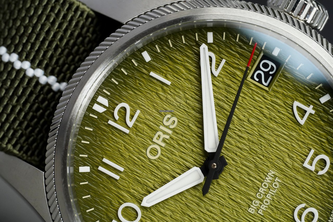 IMG_9081 Oris Big Crown ProPilot Mens watch Unisex Automatic Steel 01 751 7761 4187-Set Replica 4