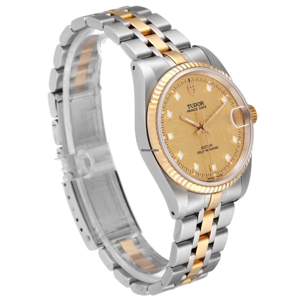 IMG_9081 Tudor Prince Date Mens watch Unisex Automatic Steel 72033 Replica 4