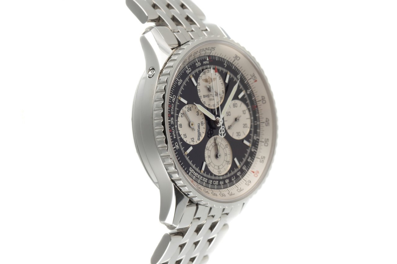 IMG_9081 Breitling Navitimer Mens watch Unisex Automatic Steel A39022 Replica 4