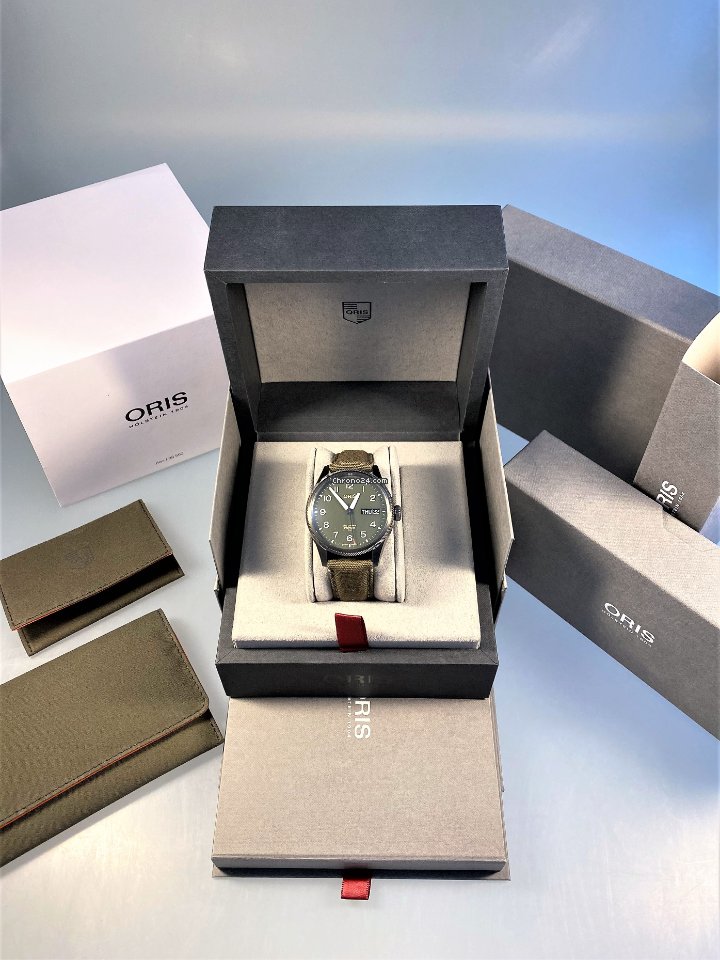 IMG_9081 Oris Big Crown ProPilot Mens watch Unisex Automatic Steel 0175277604287-Set Replica 4
