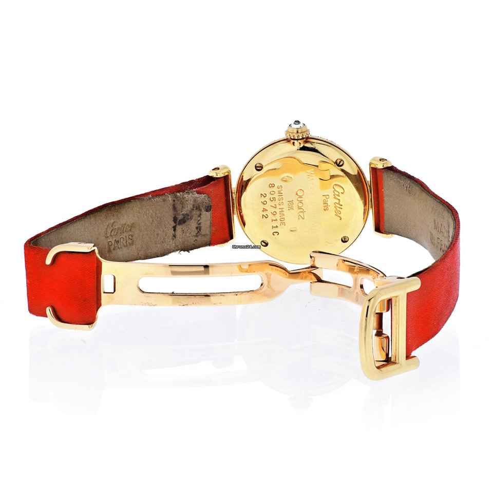 Cartier Womens watch Quartz Yellow gold 2942 Replica 4