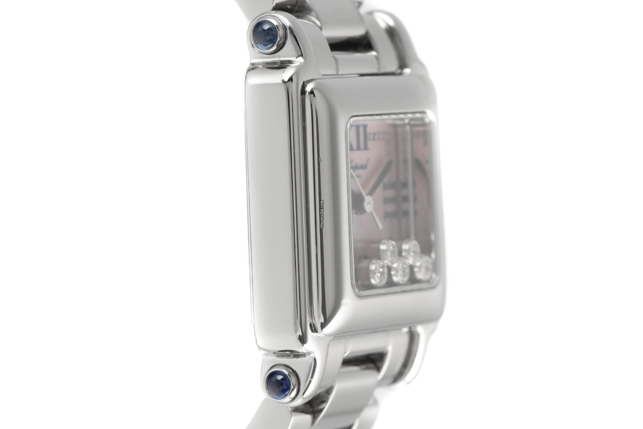 IMG_9081 Chopard Happy Sport Womens watch Quartz Steel 27 8893-3006 Replica 4