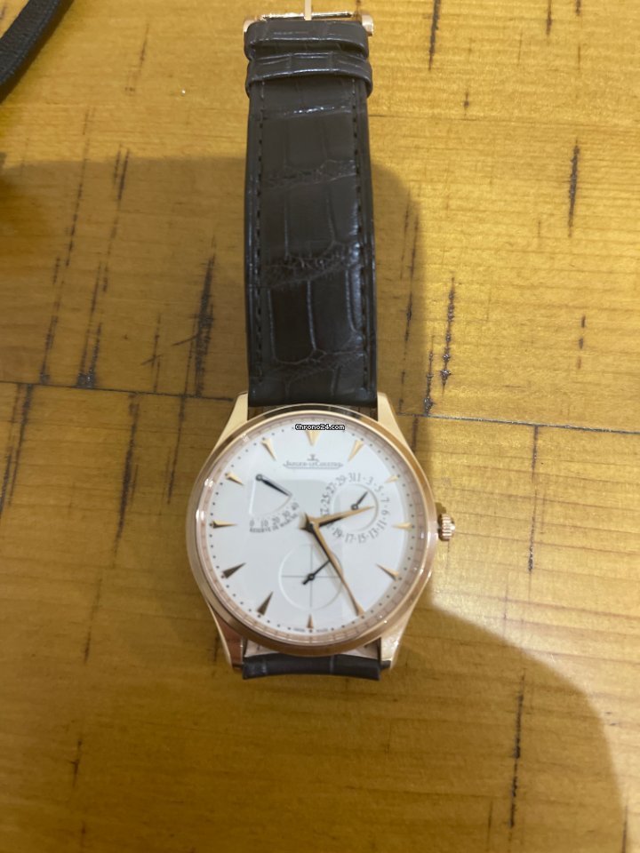 Jaeger-LeCoultre Master Ultra Thin Reserve de Marche Mens watch Unisex Automatic Rose gold Q1372520 Replica 4