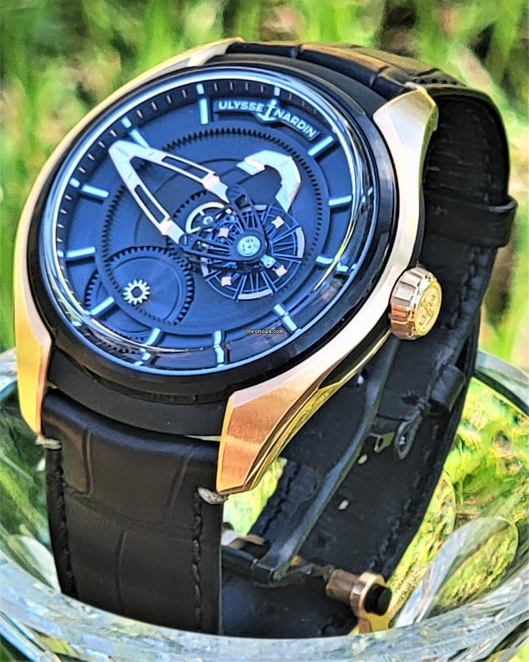Ulysse Nardin Freak Mens watch Unisex Automatic Rose gold 2305-270 02 Replica 4
