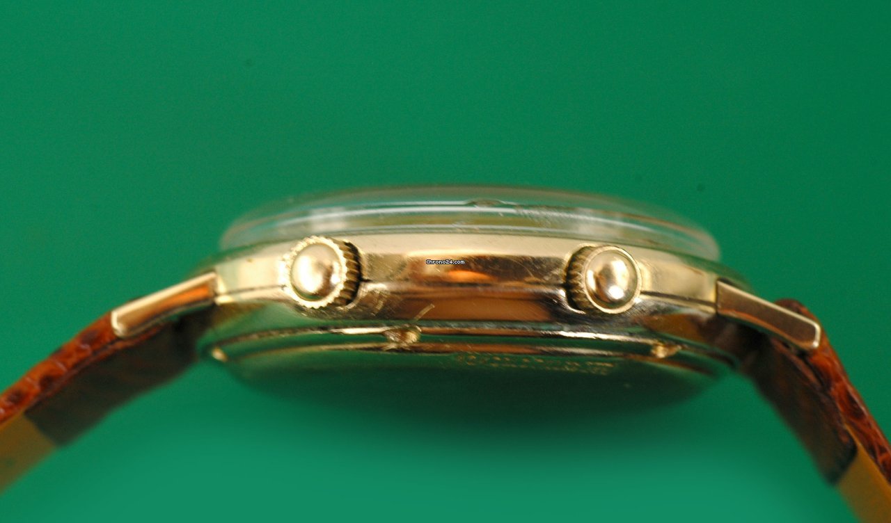 Jaeger-LeCoultre Mens watch Unisex Manual winding Yellow gold Jaeger Le Coultre MEMOVOX Alarm Watch Replica 4