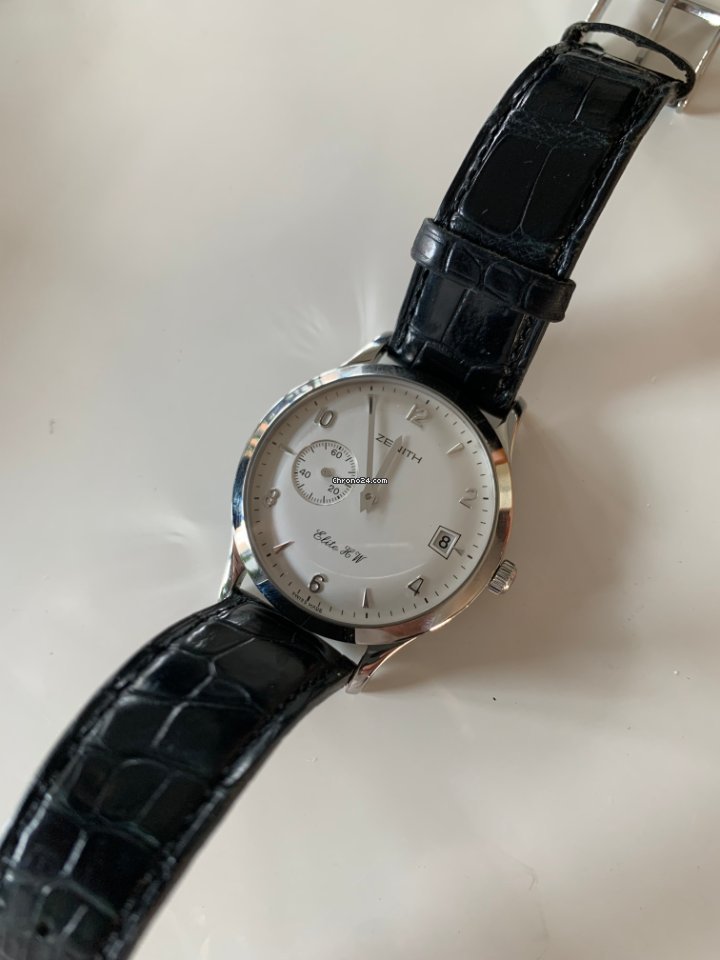 IMG_9081 Zenith Elite Mens watch Unisex Manual winding Steel 01 1125 650 Replica 4