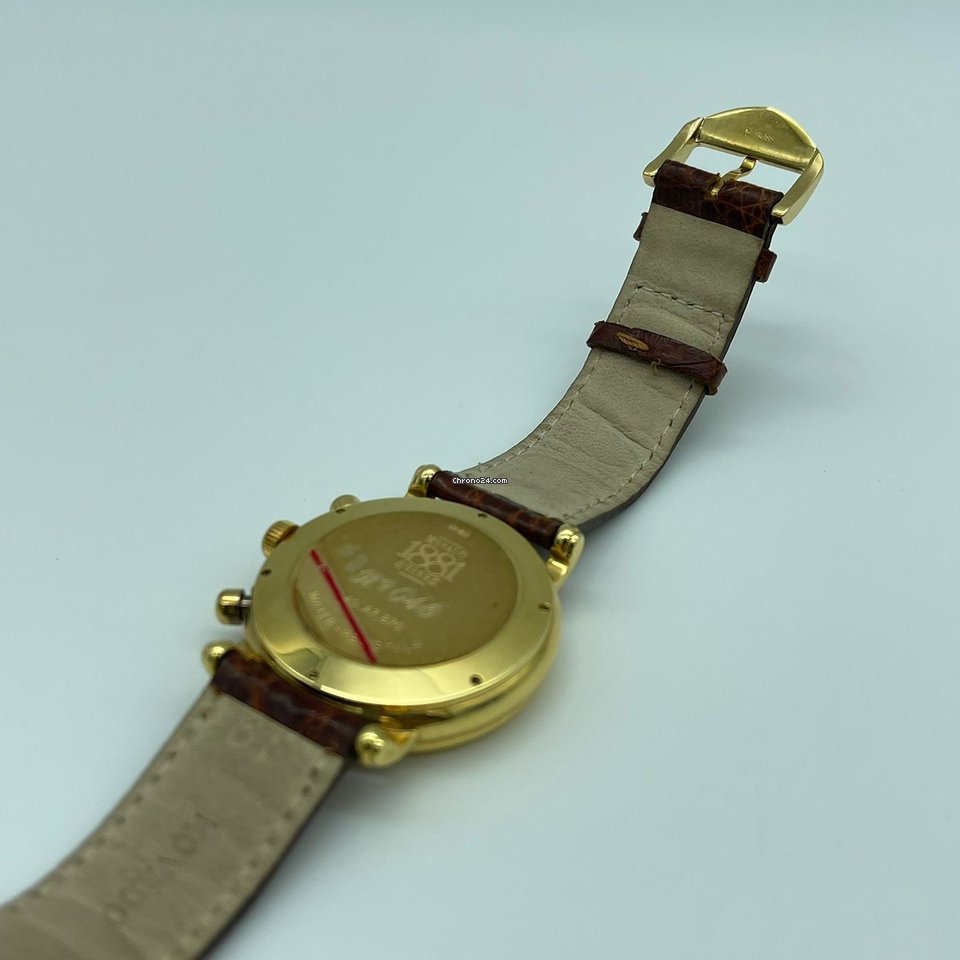 IMG_9081 Movado 1881 Automatic Mens watch Unisex Automatic Yellow gold 40.A7.870 Replica 4