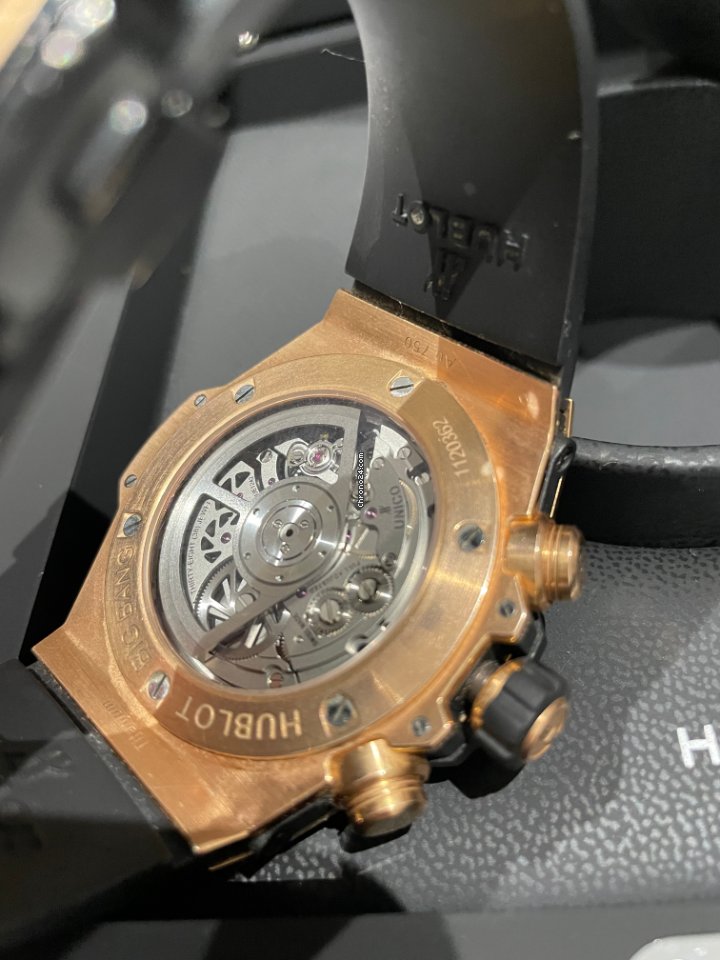 Hublot Big Bang Unico Mens watch Unisex Automatic Rose gold 411.OM.1180.RX Replica 4