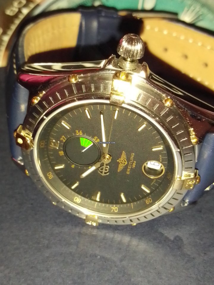 IMG_9081 Breitling Mens watch Unisex Automatic Gold Steel B14047 Replica 4