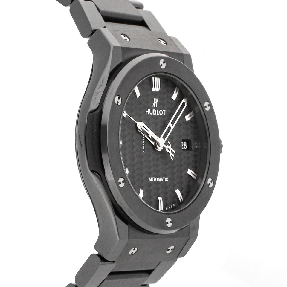 IMG_9081 Hublot Classic Fusion 45, 42, 38, 33 mm Mens watch Unisex Automatic Ceramic 542.CM.1770.CM Replica 4