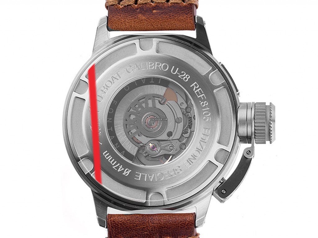 U-Boat Classico Mens watch Unisex Automatic Steel 8106 Replica 4