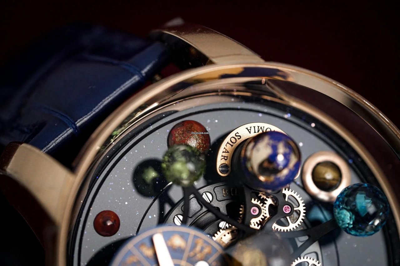 IMG_9081 Jacob & Co. Astronomia Mens watch Unisex Manual winding Rose gold AS310.40.SP.ZK.A Replica 4