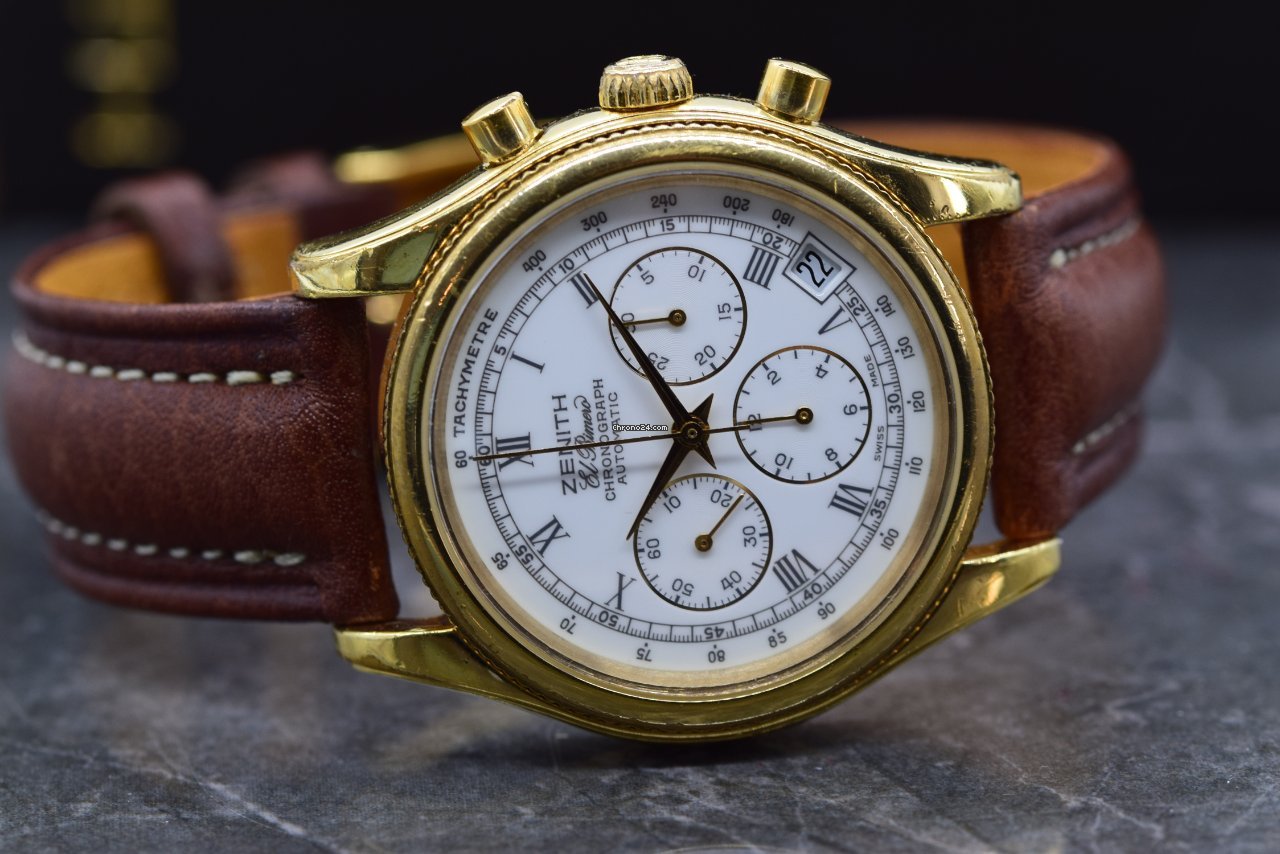 Zenith El Primero Chronograph Mens watch Unisex Automatic Steel 20-0210-400 Replica 4