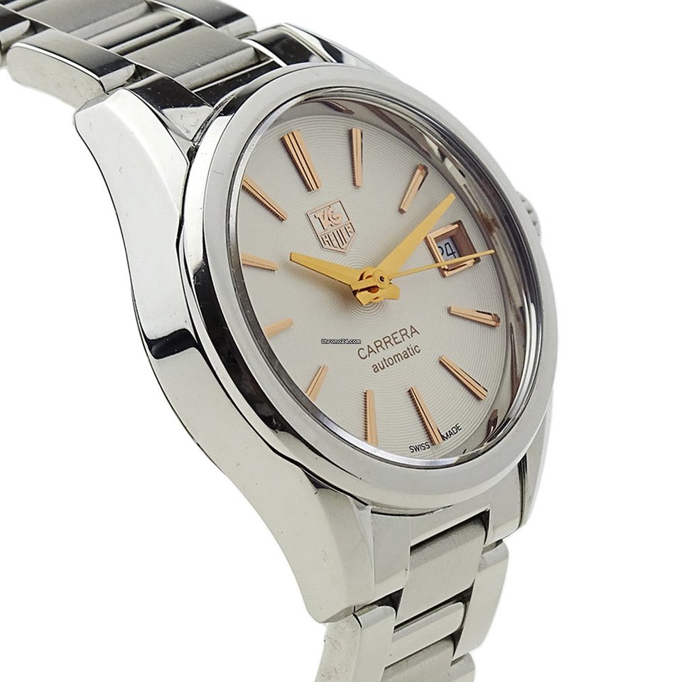 IMG_9081 TAG Heuer Carrera Lady Womens watch Automatic Steel WAR2412.BA0776 Replica 4
