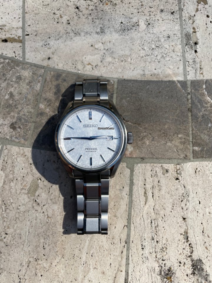 IMG_9081 Seiko Presage Mens watch Unisex Automatic Titanium SARX055 Replica 4