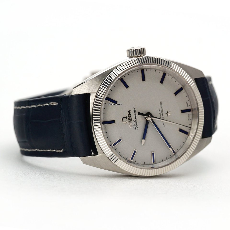 IMG_9081 Omega Globemaster Mens watch Unisex Automatic Platinum 130.93.39.21.99.001 Replica 4