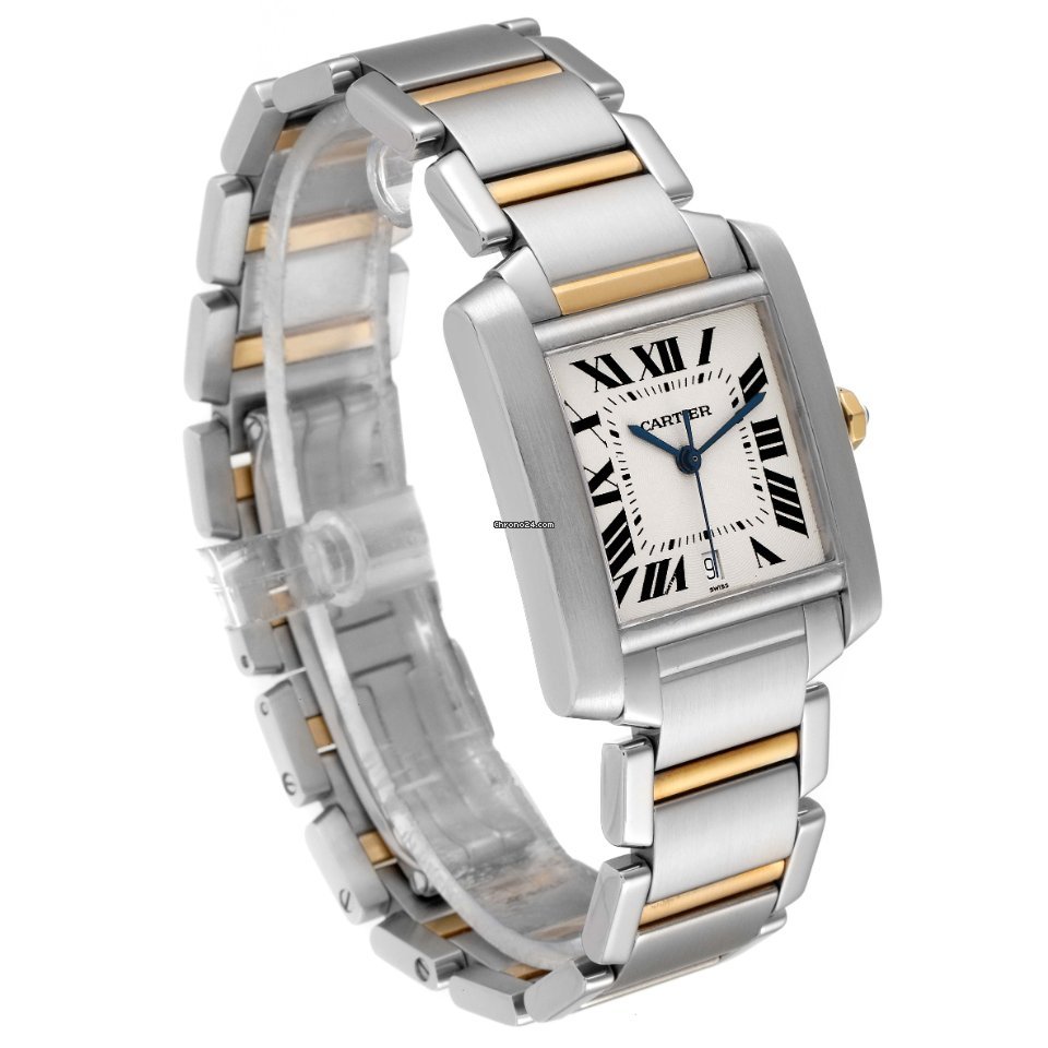 Cartier Tank Francaise Mens watch Unisex Automatic W51005Q4 Replica 4