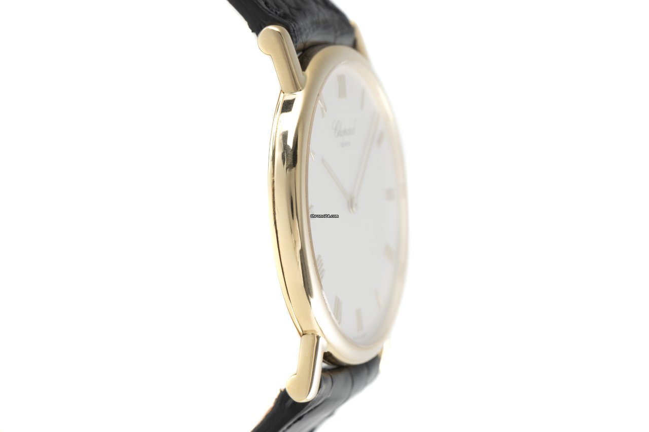 IMG_9081 Chopard Classic Mens watch Unisex Manual winding Yellow gold 16 3154 Replica 4