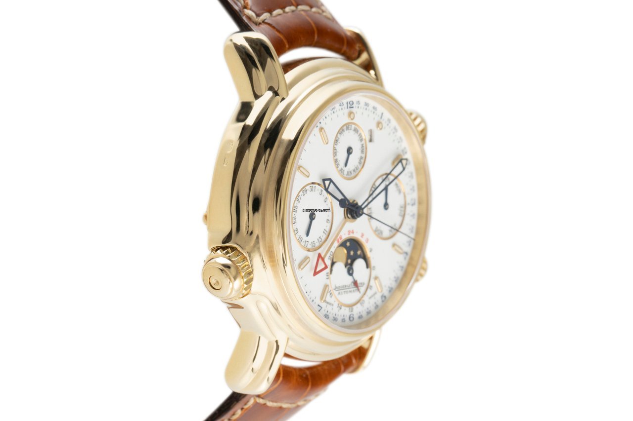 Jaeger-LeCoultre Mens watch Unisex Automatic Yellow gold 180.1.99 Replica 4