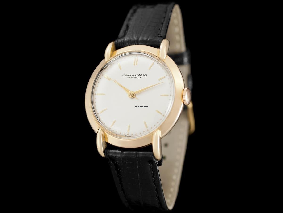 IMG_9081 IWC Mens watch Unisex Manual winding Rose gold 7185 Replica 4