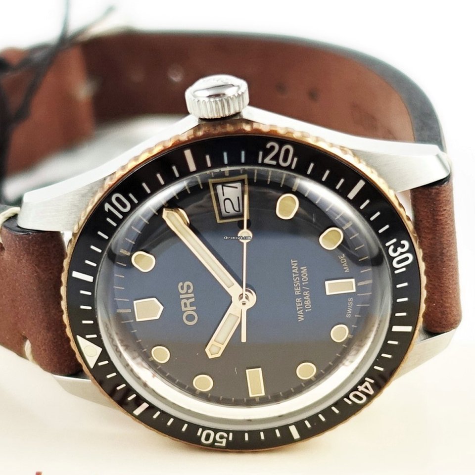 IMG_9081 Oris Divers Sixty Five Mens watch Unisex Automatic Steel 01 733 7747 4354-07 5 17 45 Replica 4