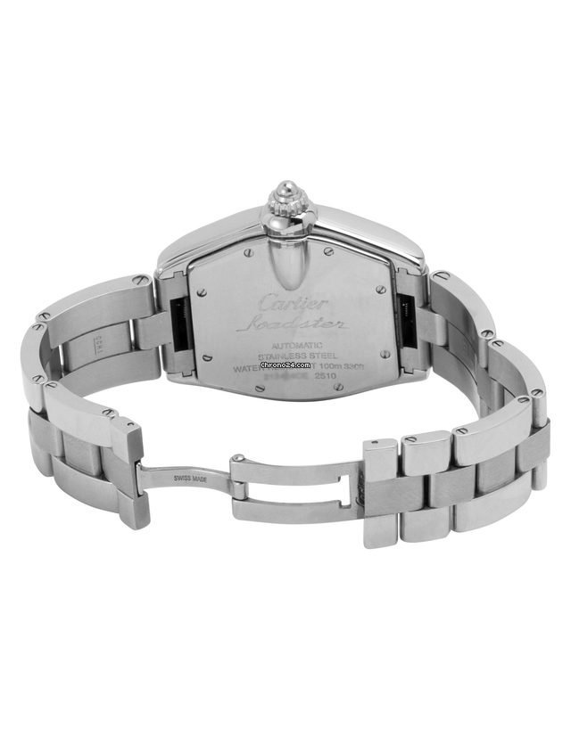 Cartier Roadster Mens watch Unisex Automatic Steel W62001V3 2510 Replica 4