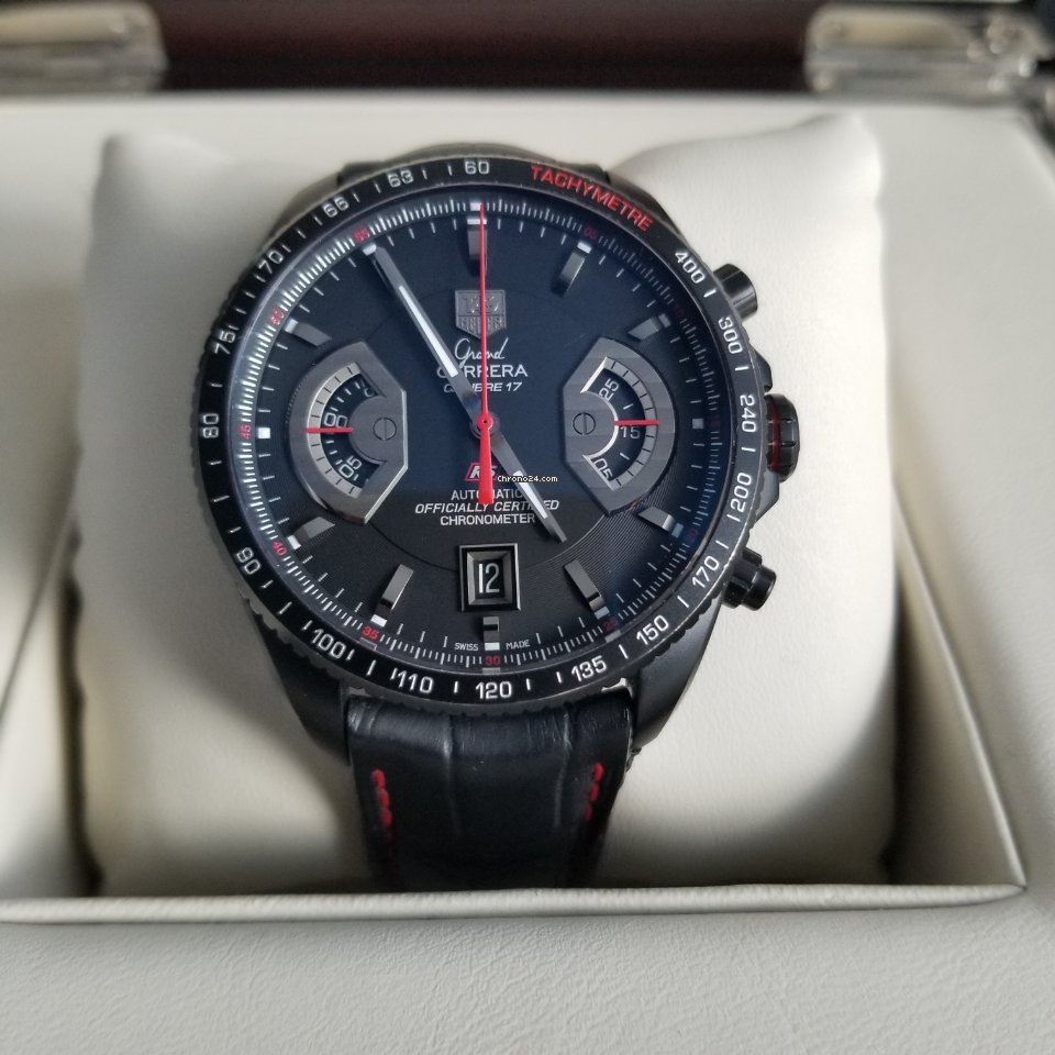 IMG_9081 TAG Heuer Mens watch Unisex Automatic Titanium CAV518B Replica 4