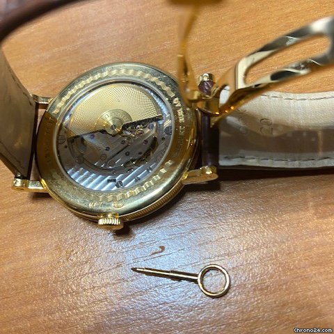 Breguet Classique Mens watch Unisex Automatic Yellow gold 7137BA 11 9V6 Replica 4