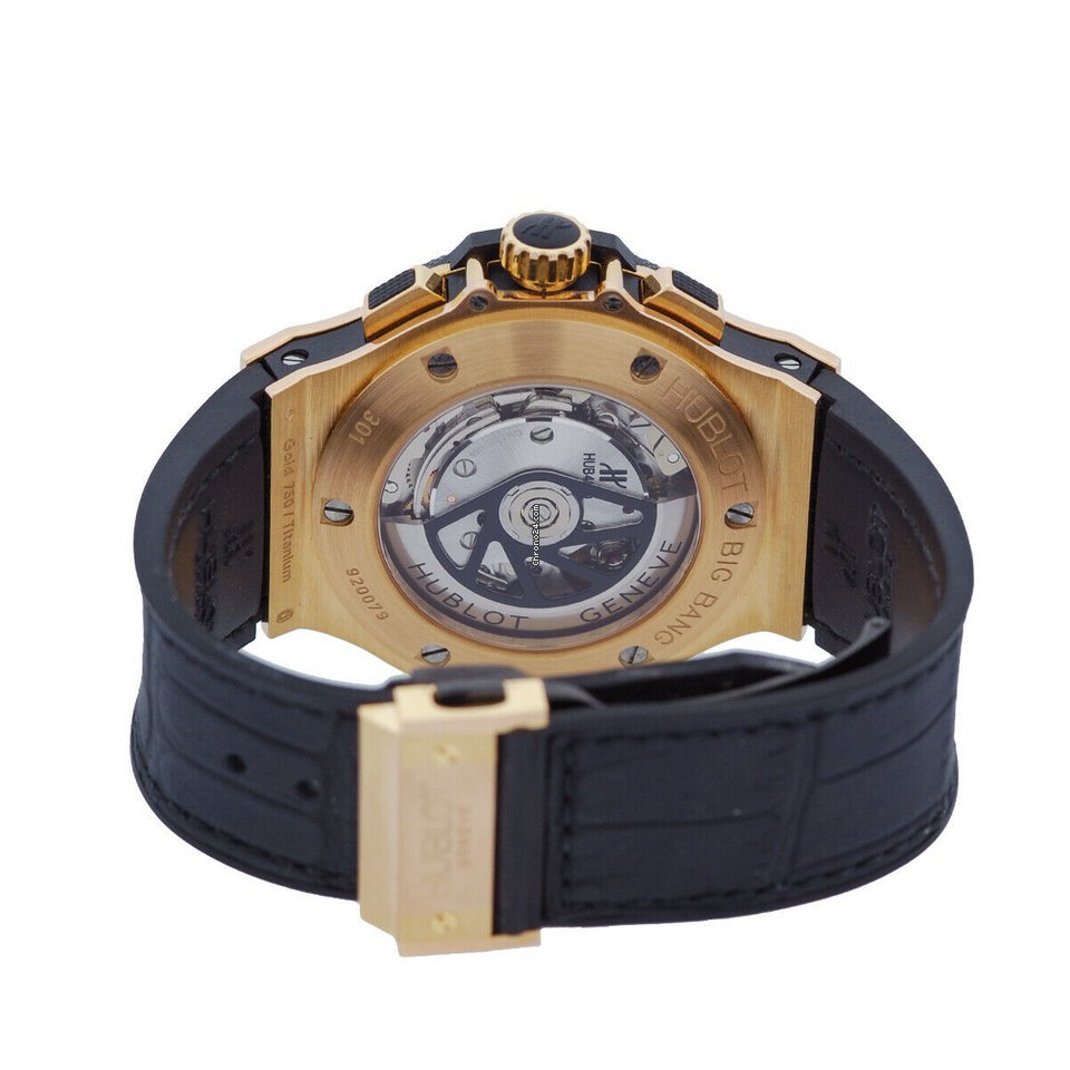 IMG_9081 Hublot Big Bang 44 mm Mens watch Unisex Automatic Ceramic 301.PX.131.RX Replica 4