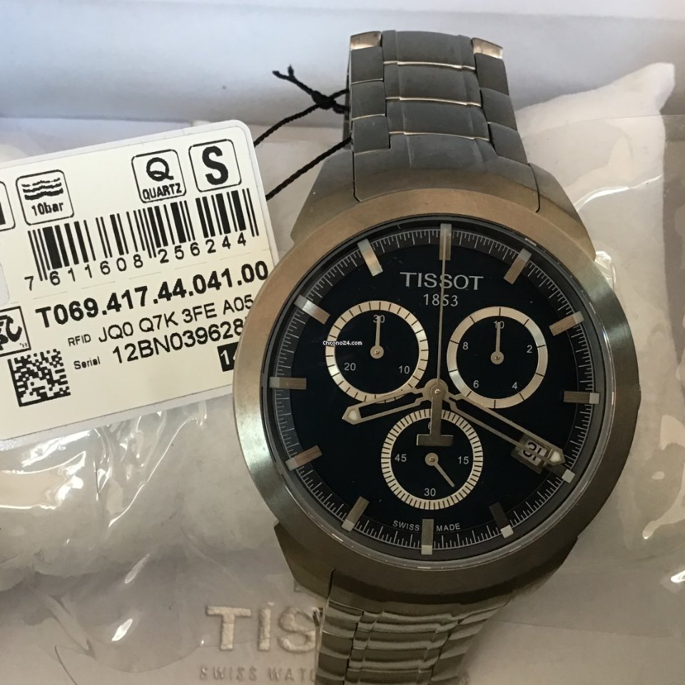 Tissot Mens watch Unisex Titanium T069.417.44.041.00 Replica 4