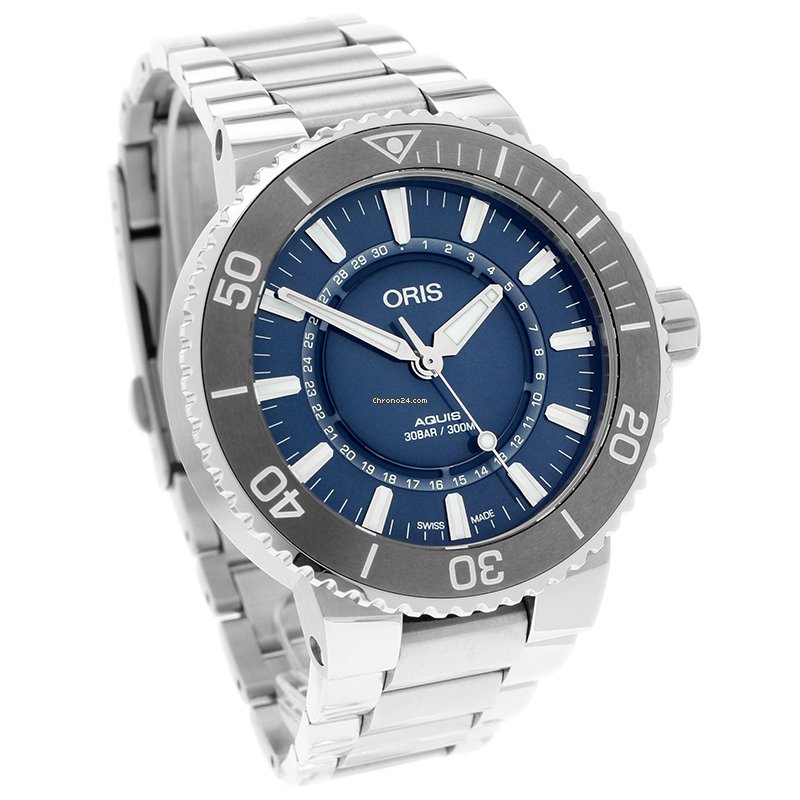 IMG_9081 Oris Aquis Date Mens watch Unisex Automatic Steel 01 733 7730 4125 Replica 4