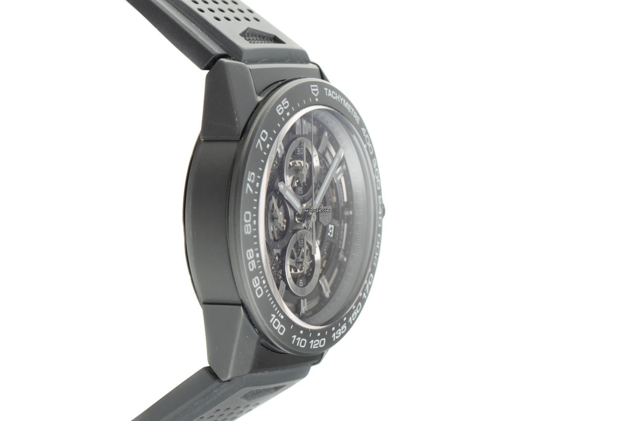 IMG_9081 TAG Heuer Carrera Calibre HEUER 01 Mens watch Unisex Automatic Ceramic CAR2A91 Replica 4